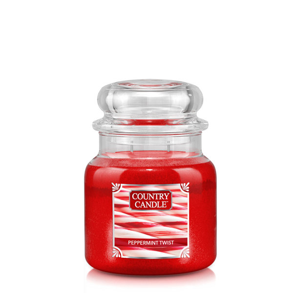 Kringle Candle Company Peppermint Twist Scented Jar Candle Wayfair
